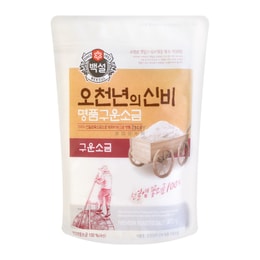 韓國CJ希傑 韓式天然日曬烤海鹽 食鹽調味品 400g