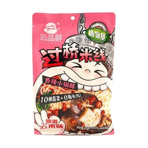 ビッグマウスモンスタークロッシングブリッジライスヌードル、スパイシー小鍋、285g