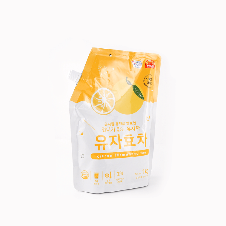 韓國HAETSALGIN 柚子酵茶 1kg 一袋可沖30杯 【韓國首款發酵柚子茶 濃縮果茶】 5
