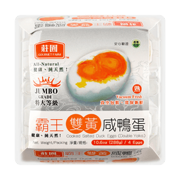 莊园 双黄咸鸭蛋 288g