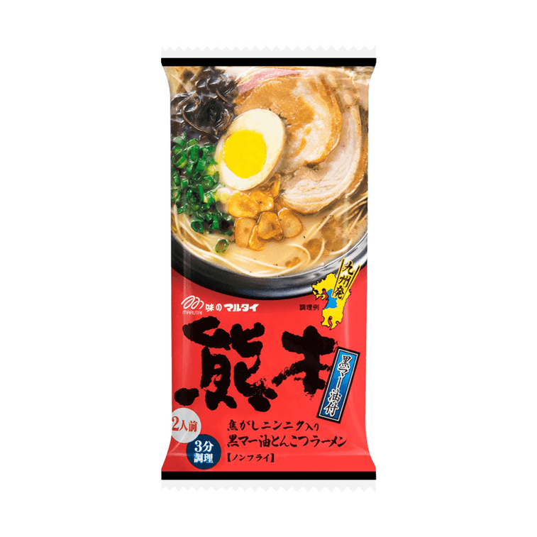 日本MARUTAI 博多豚骨湯拉麵 2人份 185g 4