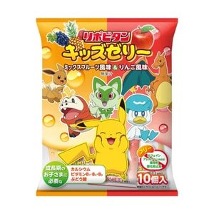 TAISHO PHARMACEUTICAL CO Pokemon Kids Jelly Mixed Fruit & Apple 160g