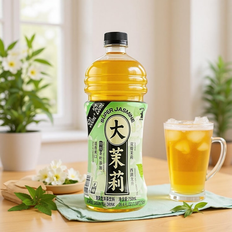 タスミヒミツ METAVITA Super Jasmine Jasmine Green Tea Drink,25.36 fl oz - Yami.com