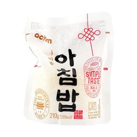 Cooked Rice, 7.4 oz 【Ready To Eat Microwave Rice】