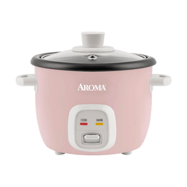 4-Cup Cooked/ 1Qt. Rice & Grain Cooker, One-Touch Operation, Automatic Warm Mode, ARC-302NGP #Baby Pink