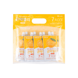 韓國NONGHYUP 蒟蒻果凍 橘子味 7kcal 150g 8袋入【7卡果凍】