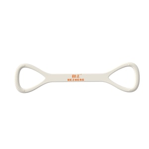 【輪滑世界冠軍郭丹代言品牌】與正 HEZHENG 矽膠健身拉力帶 白色 1件