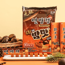 韩国HAITAI海太 元祖 羊羹 栗子提拉米苏味 500g【季节限定】【AESPA同款】