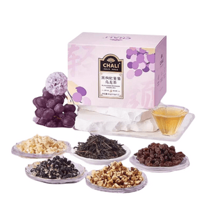 CHALI tea Xiao war recommend black Goji Berry grape oolong tea 12 bags/box