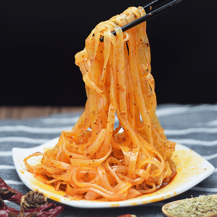BAOBAOMIANPI Liang pi Spicy Cold Noodles - Famous Xi'an Food