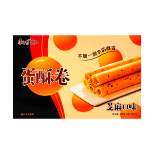 康师傅 蛋酥卷 醇香芝麻口味 礼盒装 384g