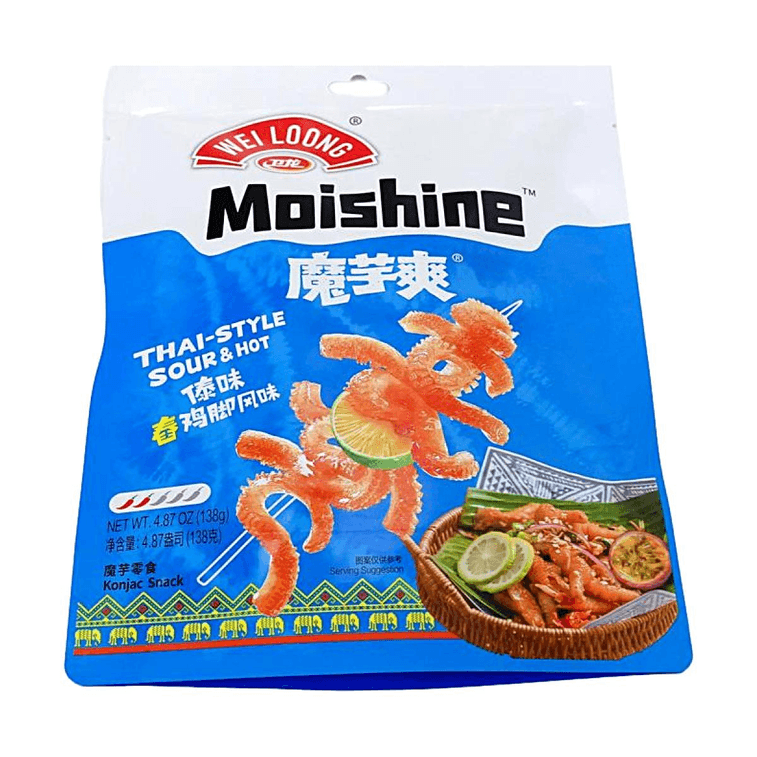 こんにゃくスナック 大鶏足味 4.87オンス 5