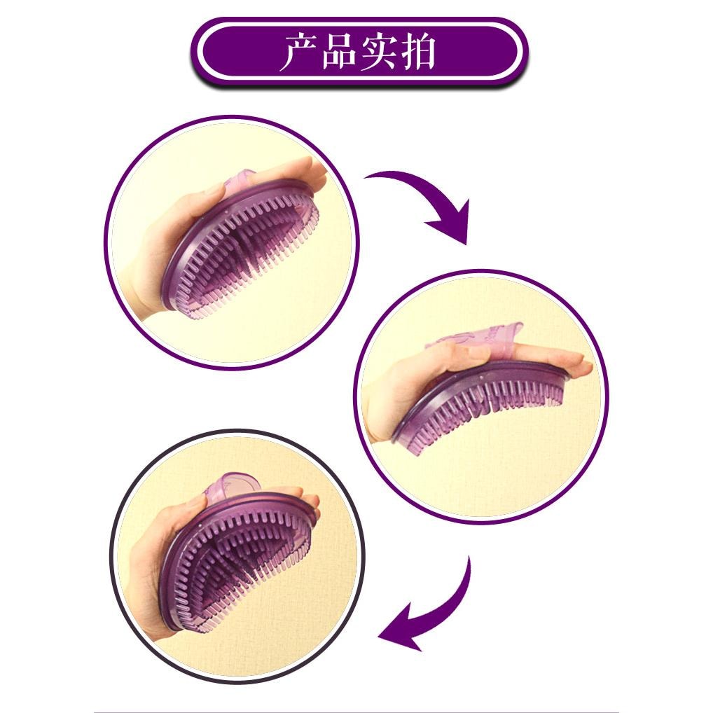 中国 直邮 茉莉小铺 经络刷 软硅胶刷 腿肚子腰腹部按摩刷 疏通筋络五行 美容院刮痧按摩器 1把