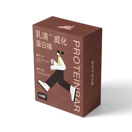 Dark chocolate flavor, rich cocoa, whey protein bar wafer cookie meal replacement, 9 packs