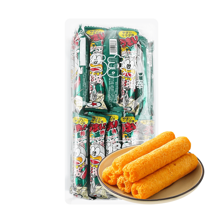 うまい棒 野菜サラダ味 30個 6.34オンス 3