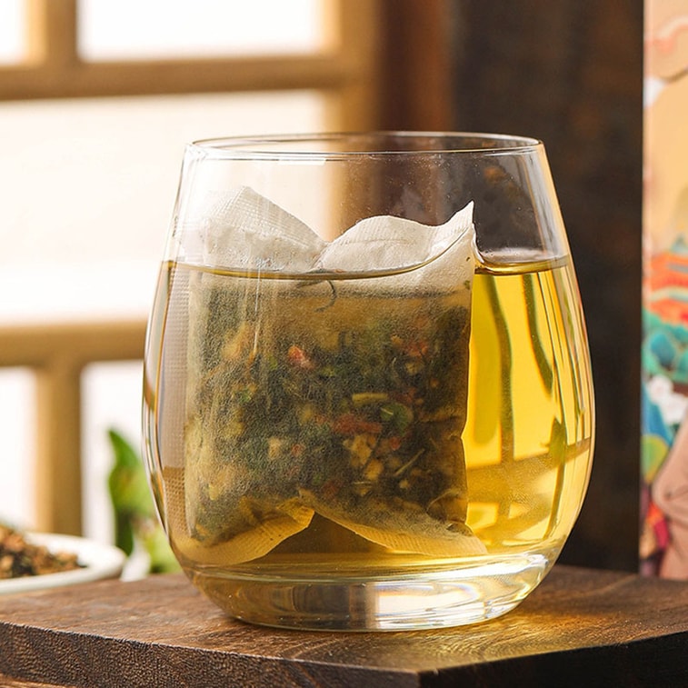 【Expédition directe du Canada】 Sifanda Shibawen Shiqing Tea - 100g (5g × 20 sachets), emballage individuel portable, une tasse quotidienne, rafraîchissant et doux, thé de saison, pour le bureau et la maison, renforce la rate et draine l'eau, thé à préparer pour les employés de bureau 4
