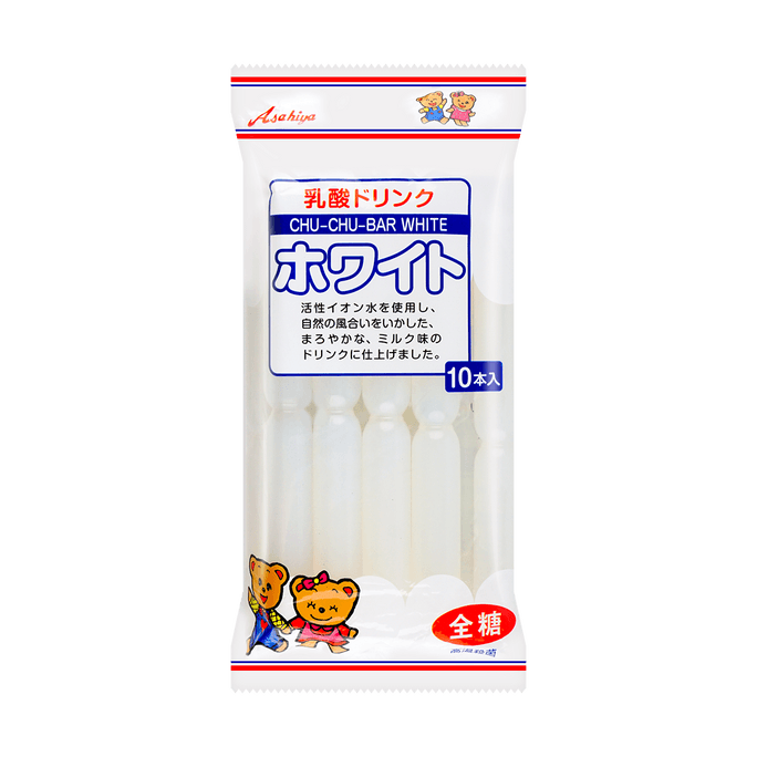 日本ASAHIYA旭屋制果 乳酸菌风味棒棒冰 原味 10支 900ml