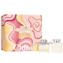 【香港直邮】 美国 Chloe 肉丝带香水身体乳礼盒 浓香水EDP 50ml+身体乳100ml 花香调 荔枝玫瑰香 限定艺术绘语包装