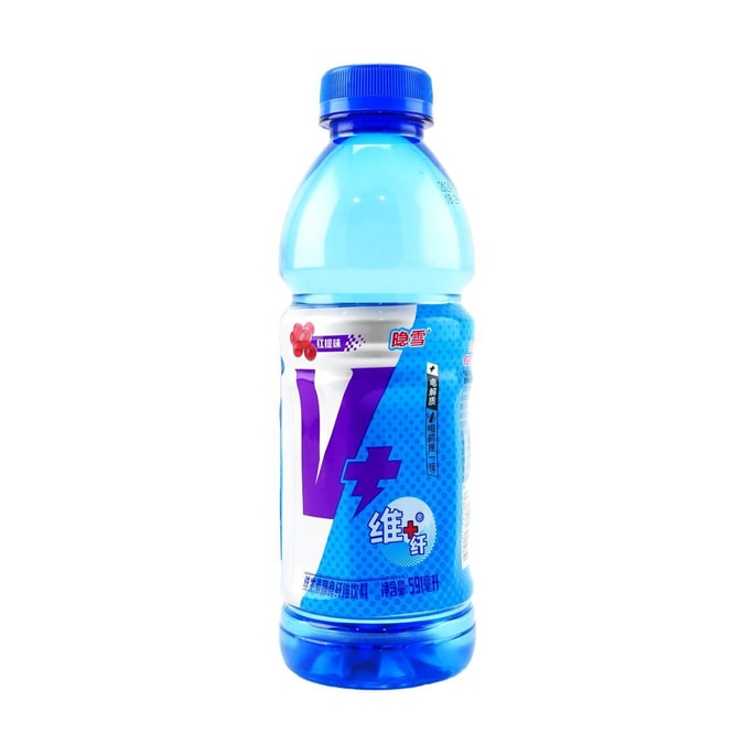 隱雪 維生素膳食纖維飲料 紅提味 591ml【補充電解質】