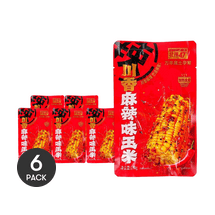 Sichuan Mala Flavor Corn , 3.52 oz *6【6 Packs】