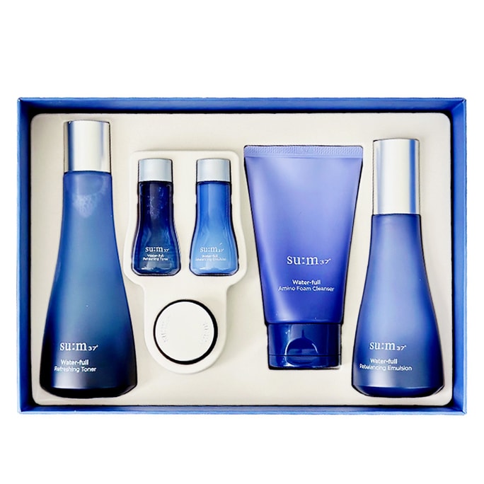 【香港直邮】 韩国 苏秘37· 苏秘SU:M37呼吸惊喜水分两件套 清爽不油腻补水保湿 水库级补水