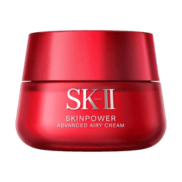 【日本直郵】日本SK-II SK2 新款致臻賦能煥彩精華霜 大紅瓶多元乳霜 輕盈版 油性膚質 輕盈奶昔質地 80g