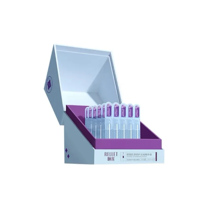 【Expédition directe de Hong Kong】 YAMI L'élixir de réparation de source YANLAN 1.3ml × 30 ampoules/boîte Acide hyaluronique 5x + peptide d'acide hyaluronique à haute concentration Raffermit, anti-rides, répare la barrière Scellé et frais par ampoule Convient aux peaux matures