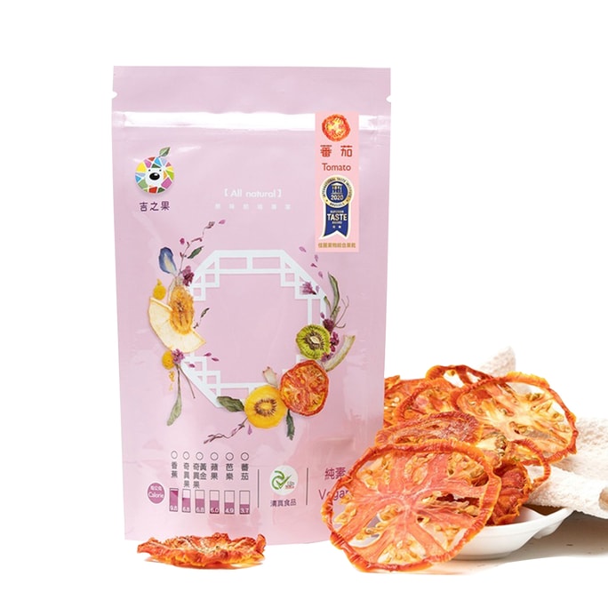 【台湾直邮】佳丽果物 吉之果 番茄鲜果干 30g(保质期:2025/09/04)