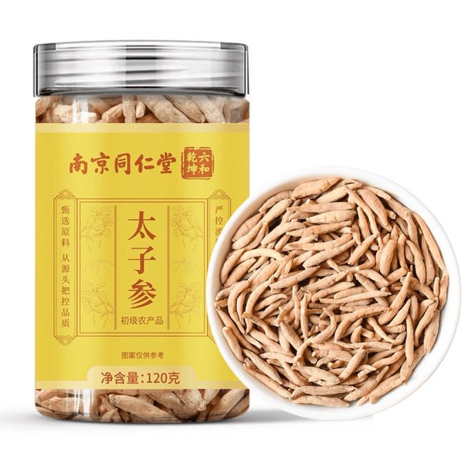 120g Wild Pseudostellaria Root, Boosts Kids’ Appetite, Simmer with Codonopsis & Ophiopogon