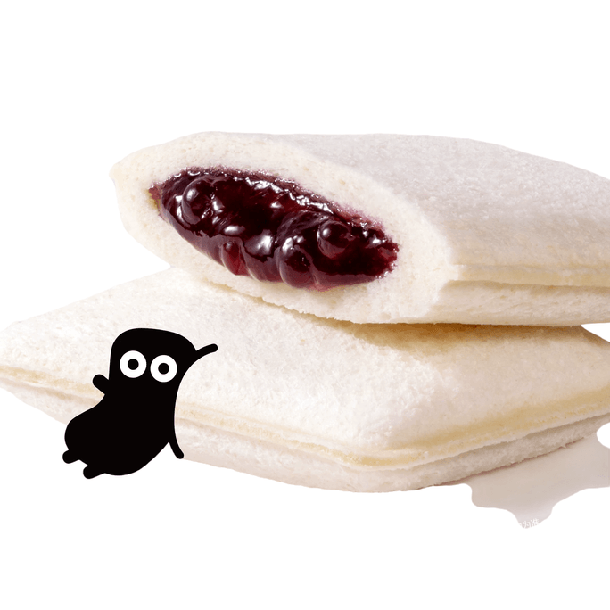 Xiaobai Soft-hearted Grape Bobo Bread Student Meal Replacement Sandwich Breakfast Cake Nutritious Snack Leisure Snack 450g*1 Box