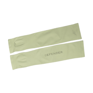 澳洲DEFENDER 光動力美肌 冰絲防紫外線袖套 橄欖灰色