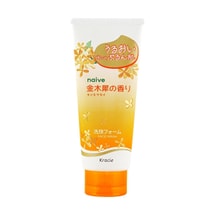 Hadabisei Naive Moisturizing Smooth Face Wash, 4.23oz. - Gentle Exfoliating & Hydrating Lock【Osmanthus Limited Edition】