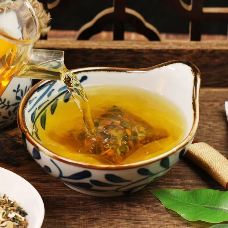 [Direct Mail from Canada] Sivantus 18 Flavor Liver-Nourishing Tea 100g (5gx20P) - Fresh Breath, Daily Liver Tea, Essential for Staying Up Late, 18 Kinds of Herbal Liver Protection Tea, Tea Bags, Holiday Gifts 4