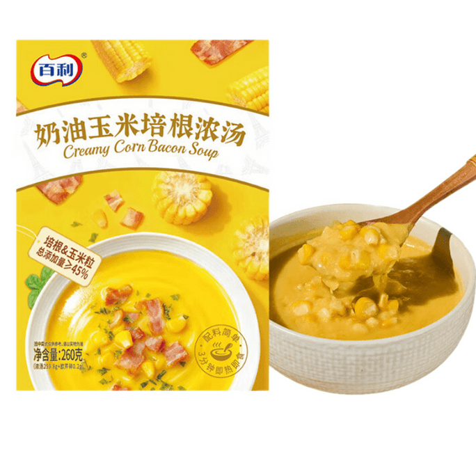 Corn Bacon Chowder Instant Soup 260g
