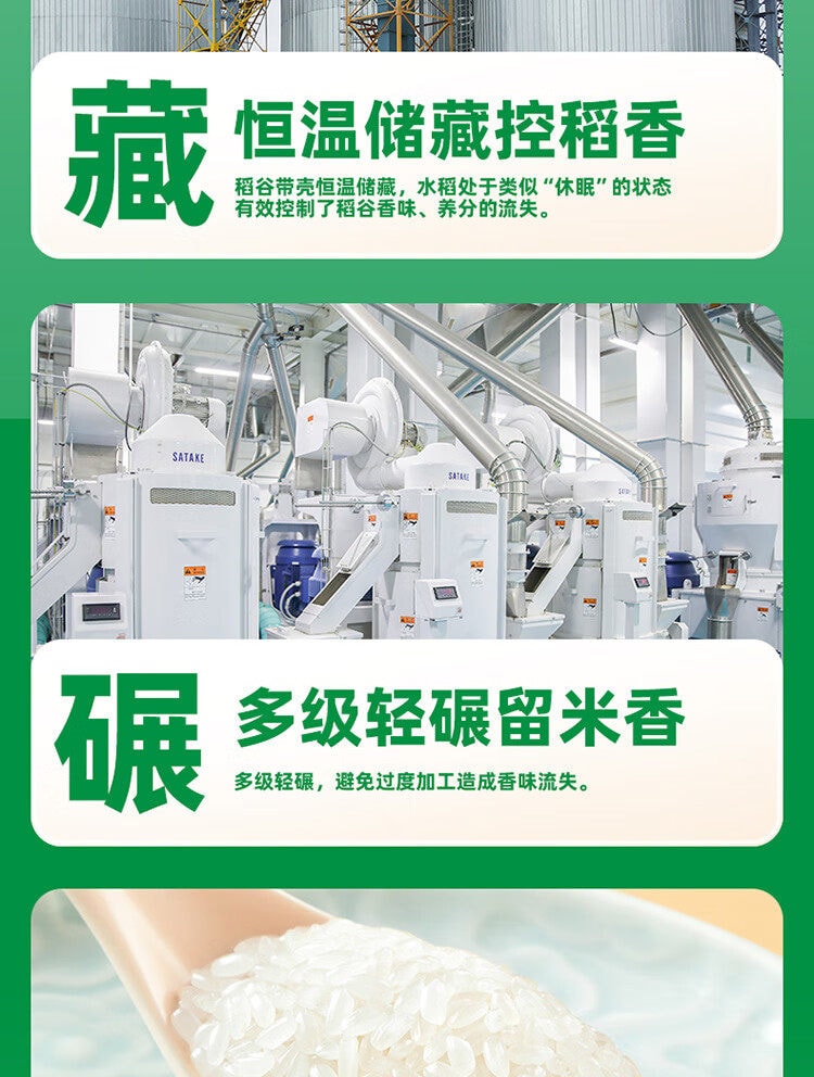 十月稻田 【爆款东北大米】颗粒饱满 清香耐嚼长粒香米(一年一季新米)300g*1袋