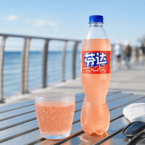 Grapefruit Soda 16.91 fl oz【Refreshing Fruit Flavor】【Sparkling & Bubbly】