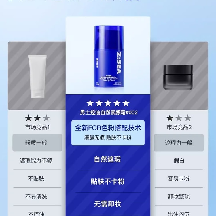 中国からの直送】ZSEA メンズ BB クリーム 50g/ボトル、コンシーラー