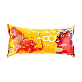 喜盈盈 一口虾 虾酥条薯条 烧烤味 168g【超大一包 追剧聚会必备】