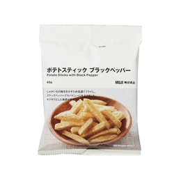 [일본 직배송] 무인양품 포테이토칩 블랙페퍼맛 45g