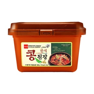 Doenjang- Soy Bean Paste ,Korean Miso Soup Base,17.6 oz 【For Doenjang-jjigae, BBQ 】