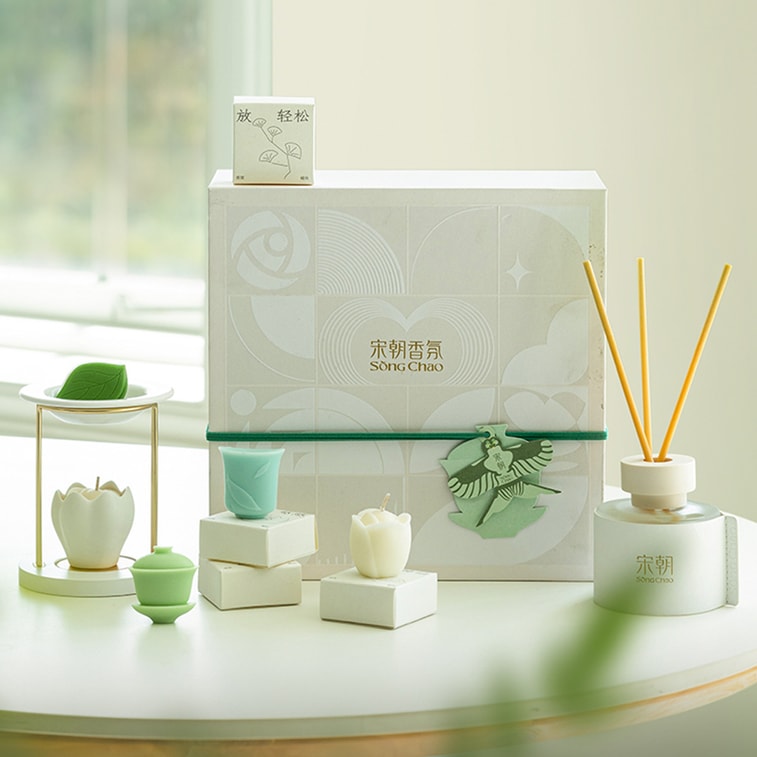 宋朝 空山茶語 融蠟香氛禮盒 香薰 送禮好物 6