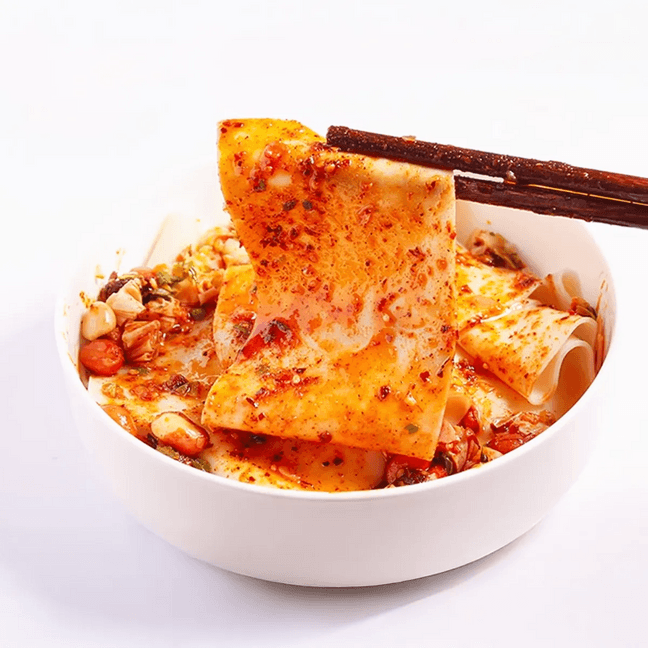 康塬磨坊 biangbiang面 油泼面 裤带面 中国辣 192g【陕西西安特产美食】【香辣过瘾 爽滑劲道 夜宵必备】