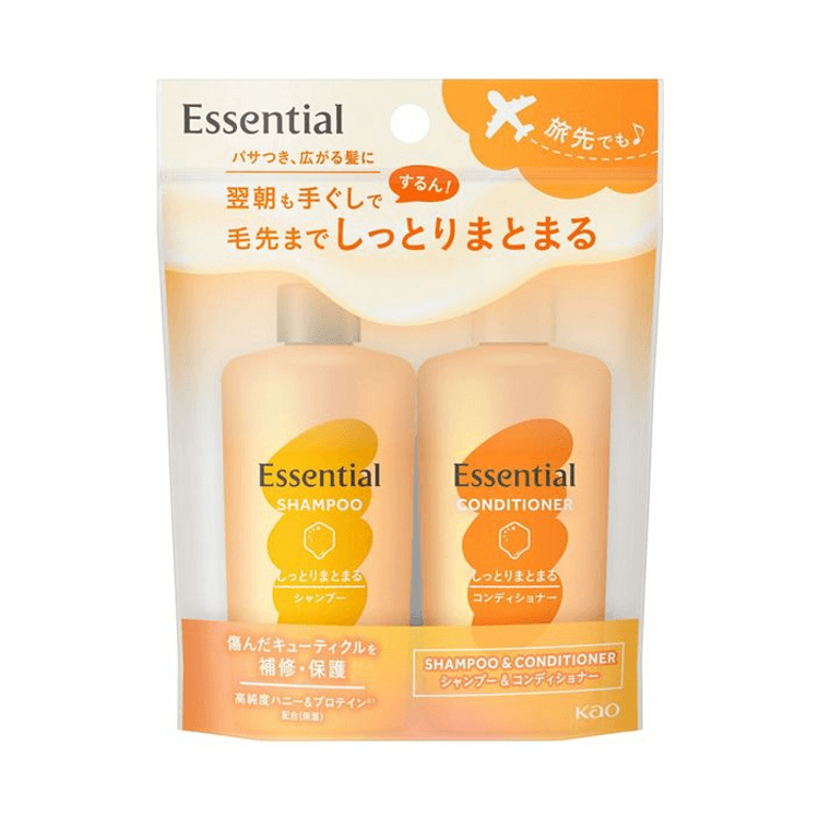 日本直邮】 日本 KAO 花王 シャンプー＆コンディショナー ミニセット 1