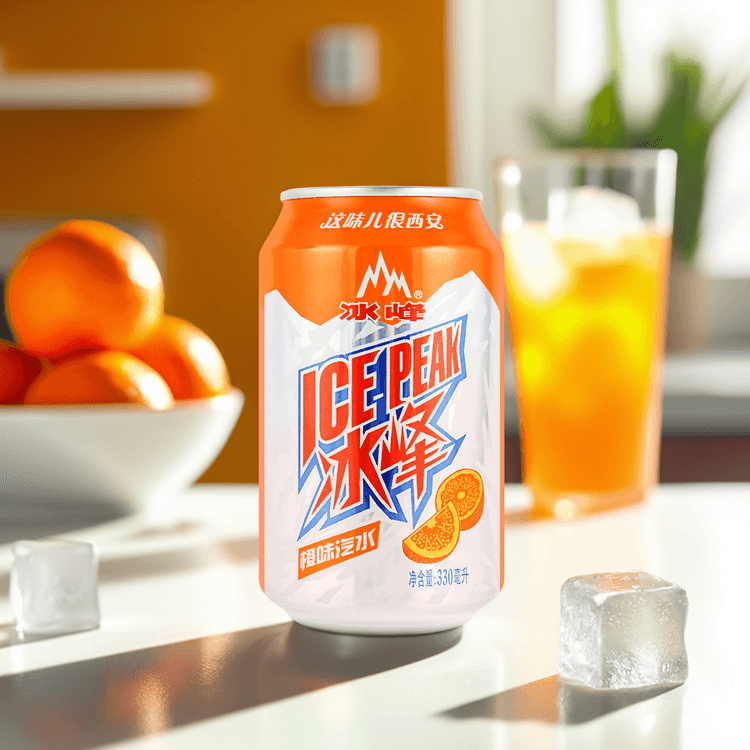 BING FENG ICE PEAK Orange Soda 330ml - Yamibuy.com