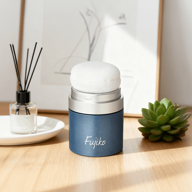 FUJIKO Pon Pon Powder Natural Volume 8.5g front view