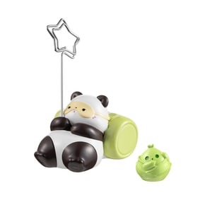  Mo Bao series ornaments [lying flat] panda periphery, mobile phone holder, business card holder, note holder, birthday and Christmas gifts
