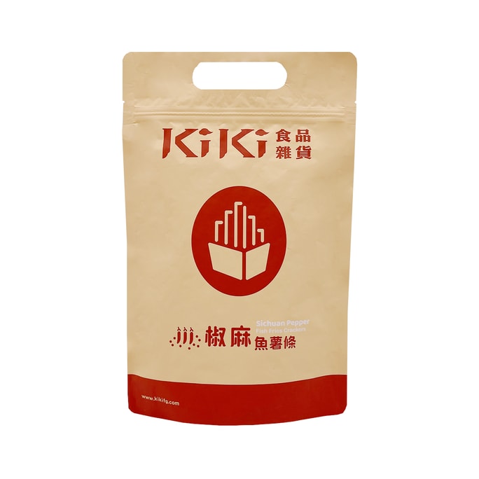 【台湾直送】KIKI Groceries ペッパーフィッシュアンドチップス 80g