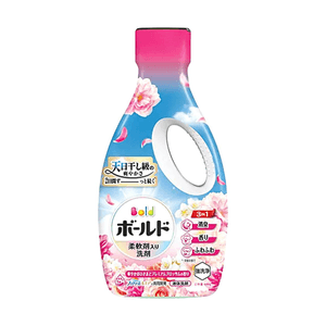 日本P&G宝洁 Bold 3合1柔顺留香洗衣液 阳光花香型 680g 【强力去渍 24小时抗菌】