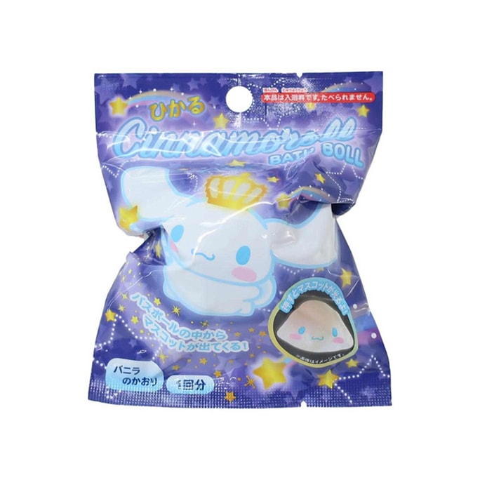 【日本直郵】 日本 SANRIO 三麗鷗 玉桂狗 發光浴球 75g