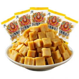 Sichuan Keke Fragrant Dried Tofu And Small Dried Beans Snack, Light And Addictive, Chewy And Firm, Individually Packaged, 150g*1 Bag